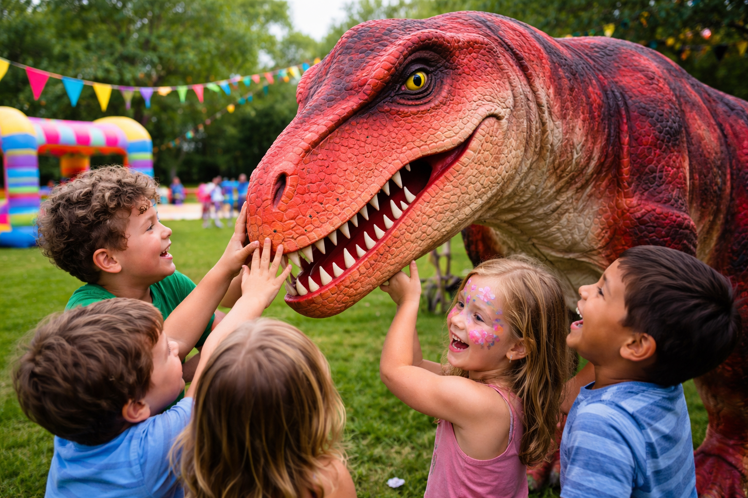 Large walking dinosaur costume
