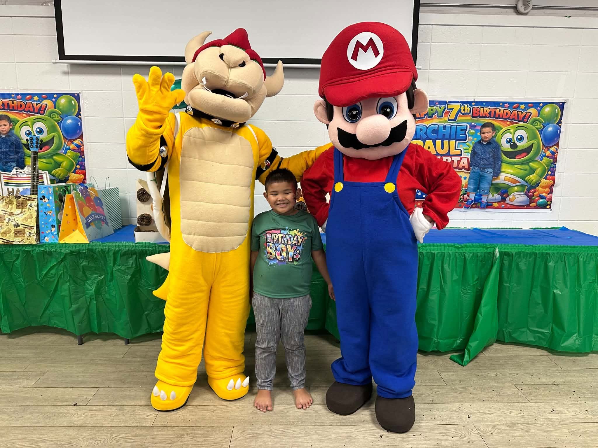 Mascot entertainment for public events