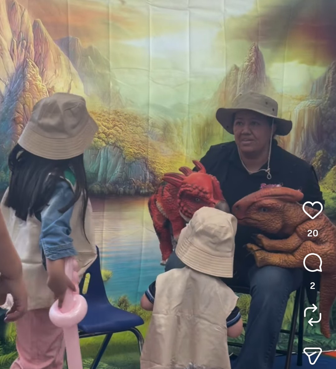 Dinosaur Experience Edmonton Christmas event